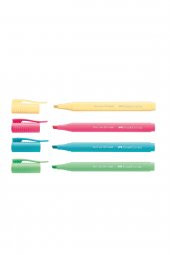 Faber Castell 38 Textliner 4lü Fosforlu Kalem Seti thumbnail 2