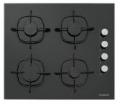 SilverLine CS5335B01 Siyah 60cm Ankastre Ocak thumbnail 2