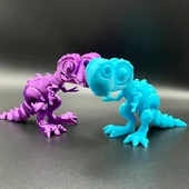 Minikbahcem Flexi Hareketli Oyuncak T-Rex Dinosaur thumbnail 1