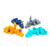 Minikbahcem Flexi Hareketli Oyuncak Unicorn thumbnail 1
