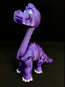 Minikbahcem Flexi Hareketli Oyuncak Brachiosaurus Dinosaur thumbnail 2