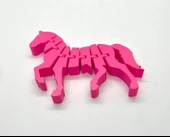 Minikbahcem Flexi Hareketli Oyuncak Unicorn thumbnail 3