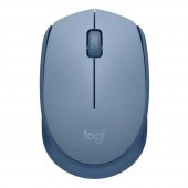 Logitech M171 Kablosuz Optik Mouse - Mavi-Gri thumbnail 4