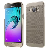 Samsung Galaxy A7 (A700) Loopee Point Sert Arka Kapak Gold thumbnail 1