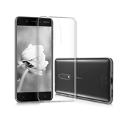 Nokia 6 Kılıf Soft Silikon Şeffaf Arka Kapak thumbnail 1