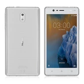 Nokia 3 Kılıf Soft Silikon Şeffaf Arka Kapak thumbnail 1