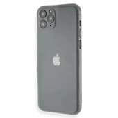 Smcase iPhone 11 Pro Max Kılıf PP Hayalet Mat Silikon thumbnail 4