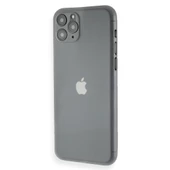 Smcase iPhone 11 Pro Max Kılıf PP Hayalet Mat Silikon thumbnail 3