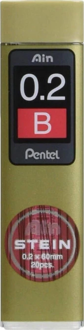 Pentel Ain Stein Uç 0.2 mm B thumbnail 1