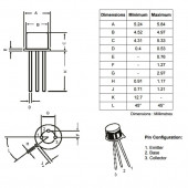 BC108 Npn Transistör thumbnail 2