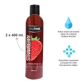 Deep Fresh Arındırıcı Duş Jeli Çilek 2 x 400 ml thumbnail 2