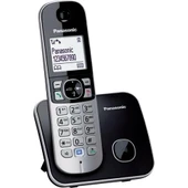 Panasonic KX-TG6811 Dect Telefon Siyah thumbnail 2
