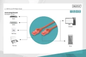 Digitus Patch Kablo Cat6 Kırmızı (2m) thumbnail 2