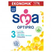 SMA Optipro 3 Devam Sütü 1200 gr 4 Adet thumbnail 1