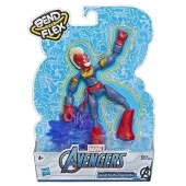 Avengers Bend & Flex Figür - Captain Marvel thumbnail 2