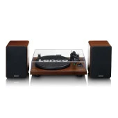 Lenco LS-600 Ahşap Bluetoothlu Pikap Plak Çalar thumbnail 2