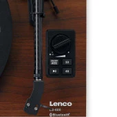 Lenco LS-600 Ahşap Bluetoothlu Pikap Plak Çalar thumbnail 7
