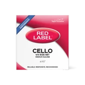Daddario 6107 Cello Tel Seti, Red Label, 4/4, Medium thumbnail 2