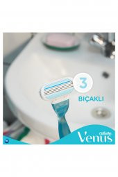 Gillette Venus Smooth Kadın Tıraş Bıçağı 2li thumbnail 3