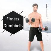 Buffer Plastik Köşeli Dambıl Set - Dumbbell Set 2X6 Kg thumbnail 1