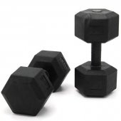 Buffer Plastik Köşeli Dambıl Set - Dumbbell Set 2X2 Kg thumbnail 2