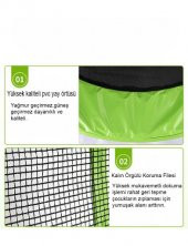 Leyaton Fileli Trambolin KATLANABİLİR 140 Cm LYT-198 thumbnail 7