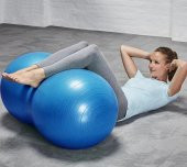 Leyaton Fıstık Şekilli Pilates Topu  Pompa Hediyeli thumbnail 5