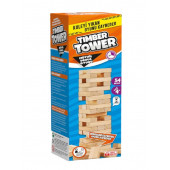 Timber Tower Denge Jenga 54 Parça Ahşap Denge Kule Oyunu thumbnail 2