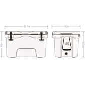 IcePeak Aden Plus Buzluk 45 Litre thumbnail 5