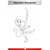 Okul Öncesi 100 Hayvan Boyama Kitabı thumbnail 2