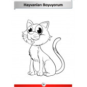 Okul Öncesi 100 Hayvan Boyama Kitabı thumbnail 3