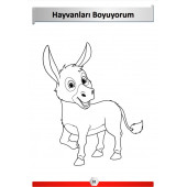 Okul Öncesi 100 Hayvan Boyama Kitabı thumbnail 4