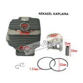 STİHL MS660 / MS066 TESTERE NİKASİL SİLİNDİR PİSTON SETİ 54 mm thumbnail 4