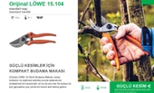 LÖWE 15.104 BUDAMA MAKASI - MADE İN GERMANY thumbnail 1