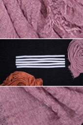Beyaz Çift Katlı 5'li Eşarp Süngeri Polyester 1010B_42 thumbnail 1