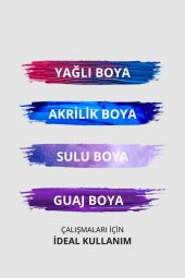 30x35 cm Pres Kompozit Altıgen Tuval 9lu Set thumbnail 5