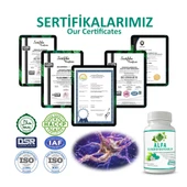 Alfa Gliserofosfokolin Kapsül (ALPHA GLYCERYLPHOSPHORYLCHOLİNE CAPSULE) 60 Adet thumbnail 5