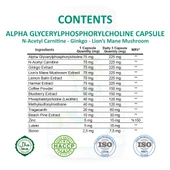 Alfa Gliserofosfokolin Kapsül (ALPHA GLYCERYLPHOSPHORYLCHOLİNE CAPSULE) 60 Adet thumbnail 2