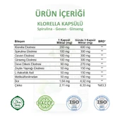Chlorella Kapsül (CHLORELLA CAPSULE) 60 Adet thumbnail 3