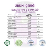 Kolajen Kapsül (Collagen Capsule) 60 Adet Kapsül thumbnail 3