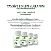 Spirulina Kapsül ( Spirulina Capsule) 60 Adet thumbnail 4