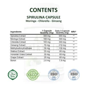 Spirulina Kapsül ( Spirulina Capsule) 60 Adet thumbnail 2