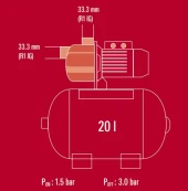 Einhell Gc-Ww 6036, Hidrofor thumbnail 4