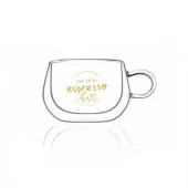 Perotti 13801 Çift Cidarlı 280 Ml Espresso Cam Kupa thumbnail 3
