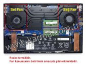 Hp Omen 15-EN1005NT 39C44EA Notebook GPU Fan / Ver.2 (Sol - 5V) thumbnail 3