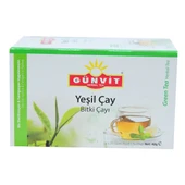 Günvit Yeşil Çay Bitki Çayı 20 Süzen Poşet thumbnail 1