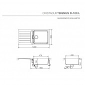 Schock Signus D-100 Magnolia Granit Eviye thumbnail 2