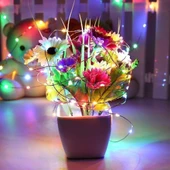 30 LEDLİ 3 METRE PERİ LED RGB thumbnail 3