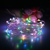50 LEDLİ 5 METRE PERİ LED RGB thumbnail 2