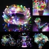 50 LEDLİ 5 METRE PERİ LED RGB thumbnail 4
